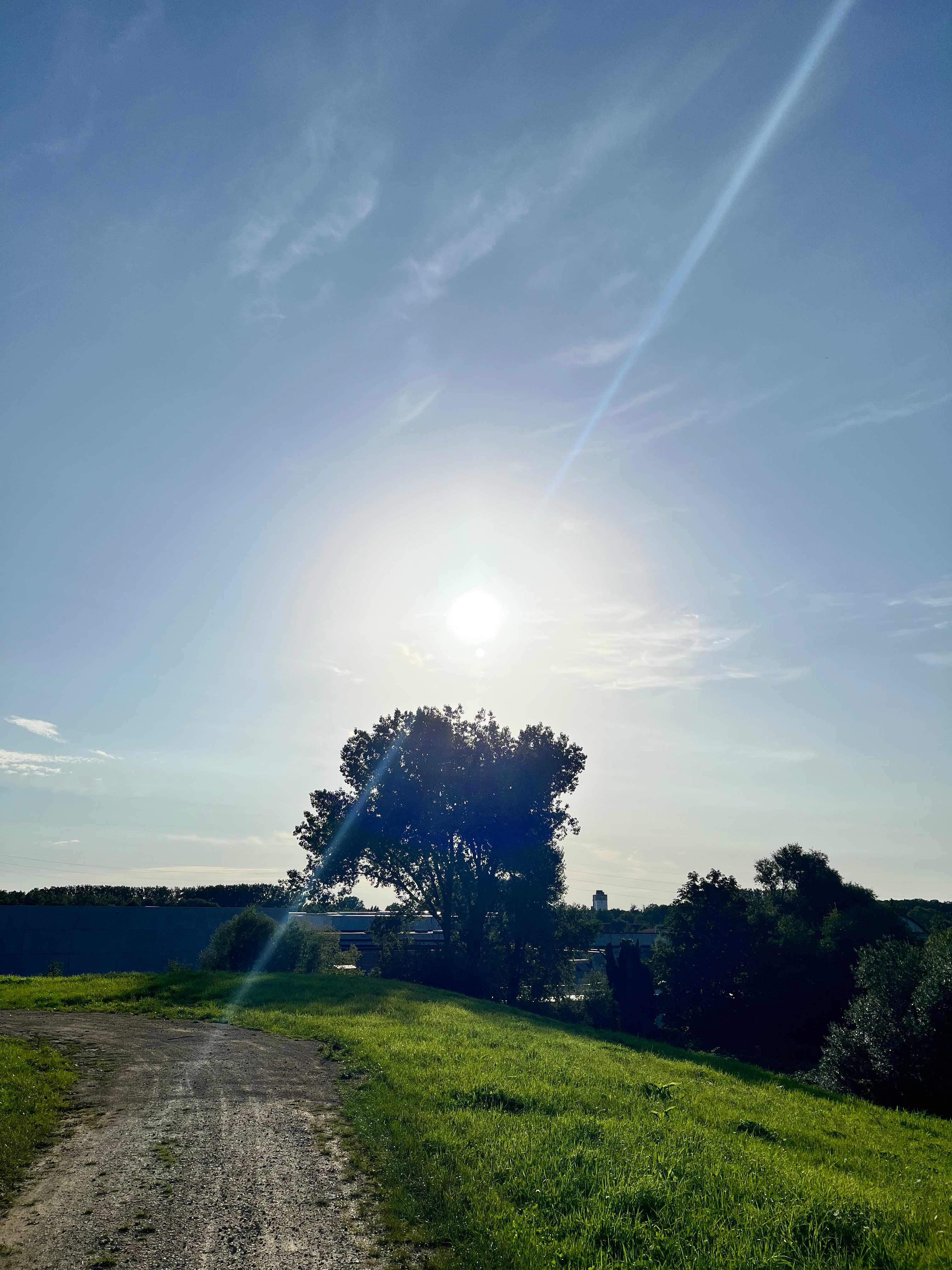 Sunset from a longer bike ride